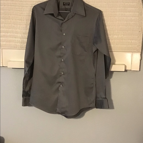 Arrow Men’s Sateen Dress Shirt - Picture 2 of 6